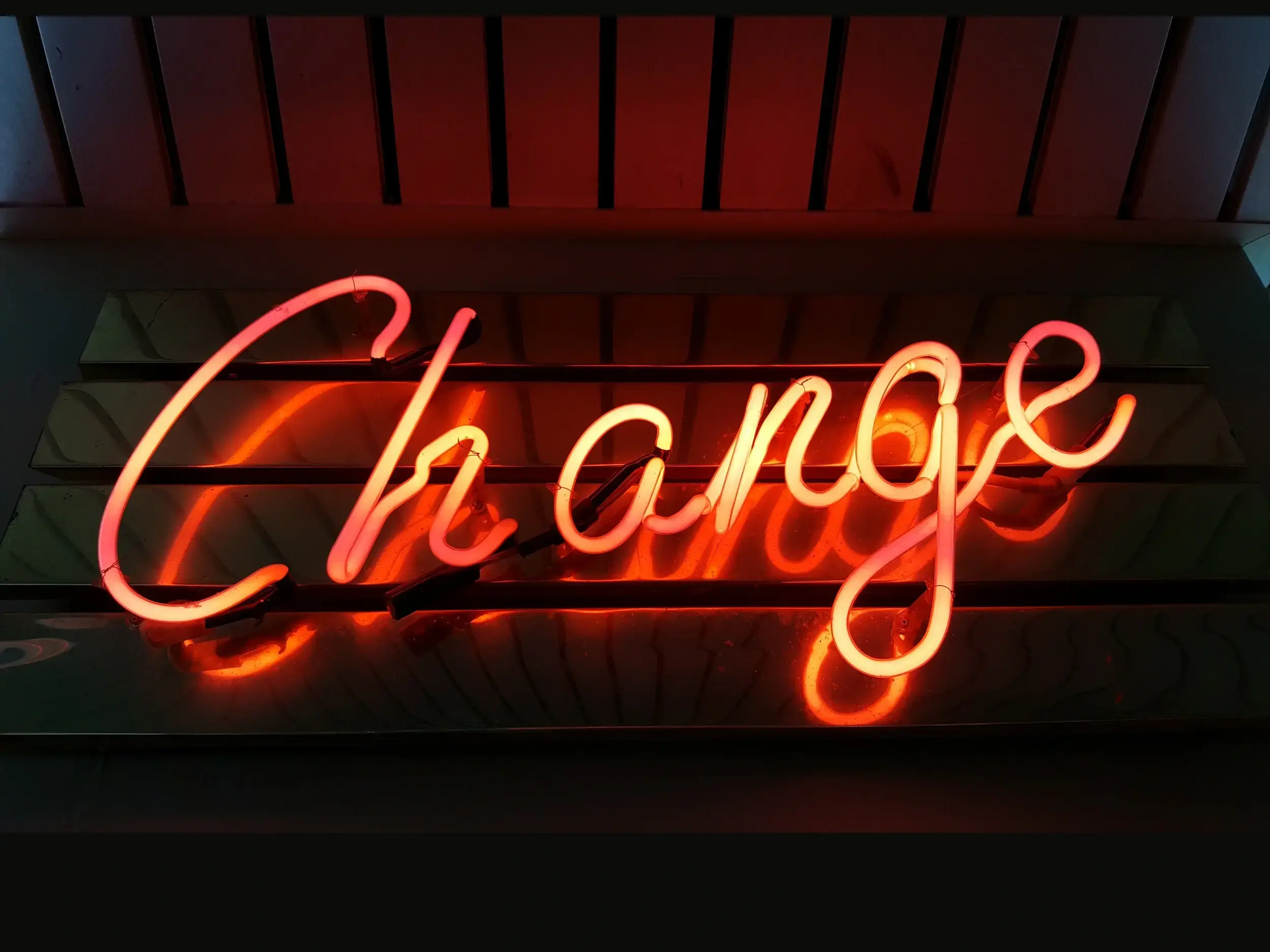 Change LED sign
