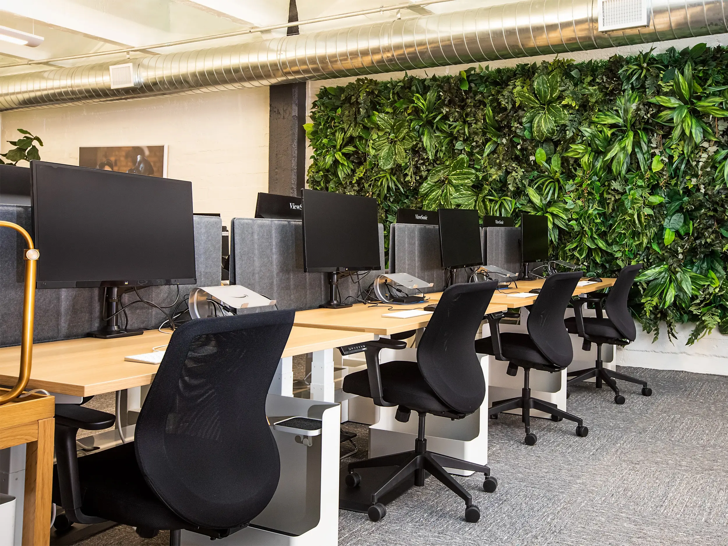 COVID safe workspaces hoteling