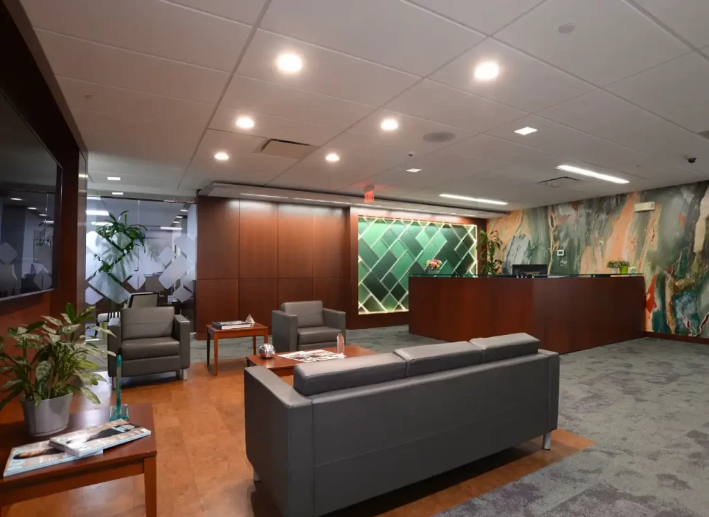Modern office redesign strategic facility planning project