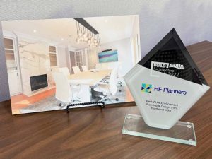 HF Planners award for Best Work Environment Planning and Design Firm