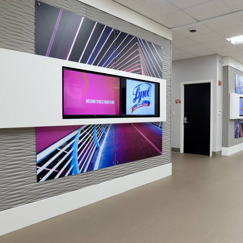 Interior design project corridor area