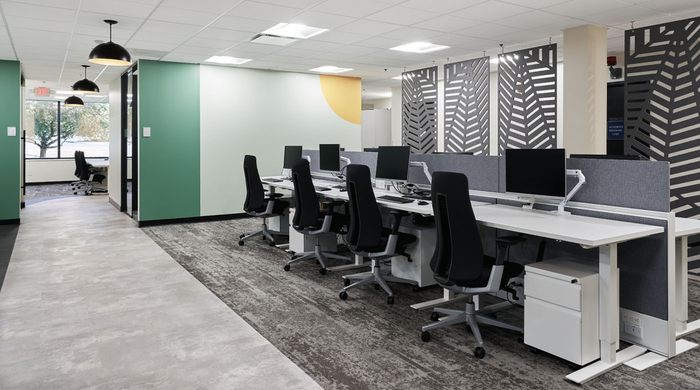 Workspace facility design for corporate office space