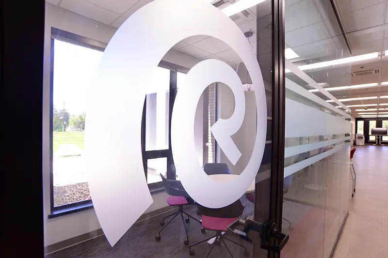 Picture of company Interior Logo in office