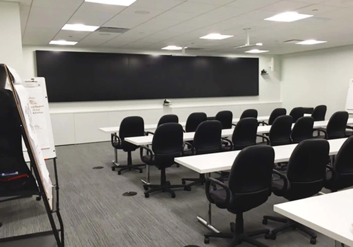 Conference room interior design for corporate office in Somerset County, NJ